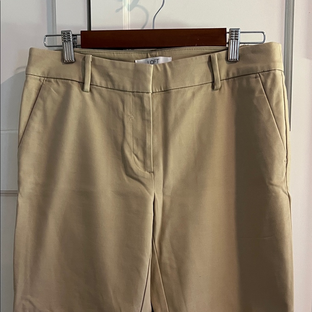 LOFT Tan Women's Trousers